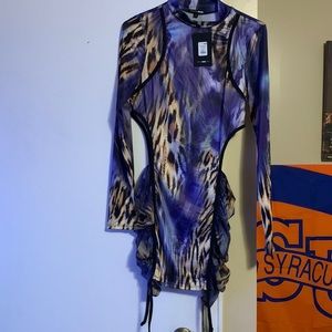 Catch my side Fashion Nova mini dress